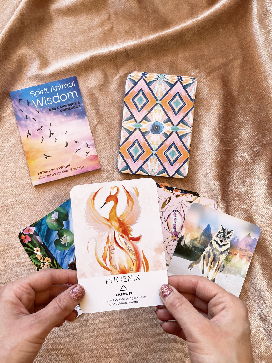 Spirit Animal Wisdom 50 card deck (Katie-Jane Wright X Nikki Strange)