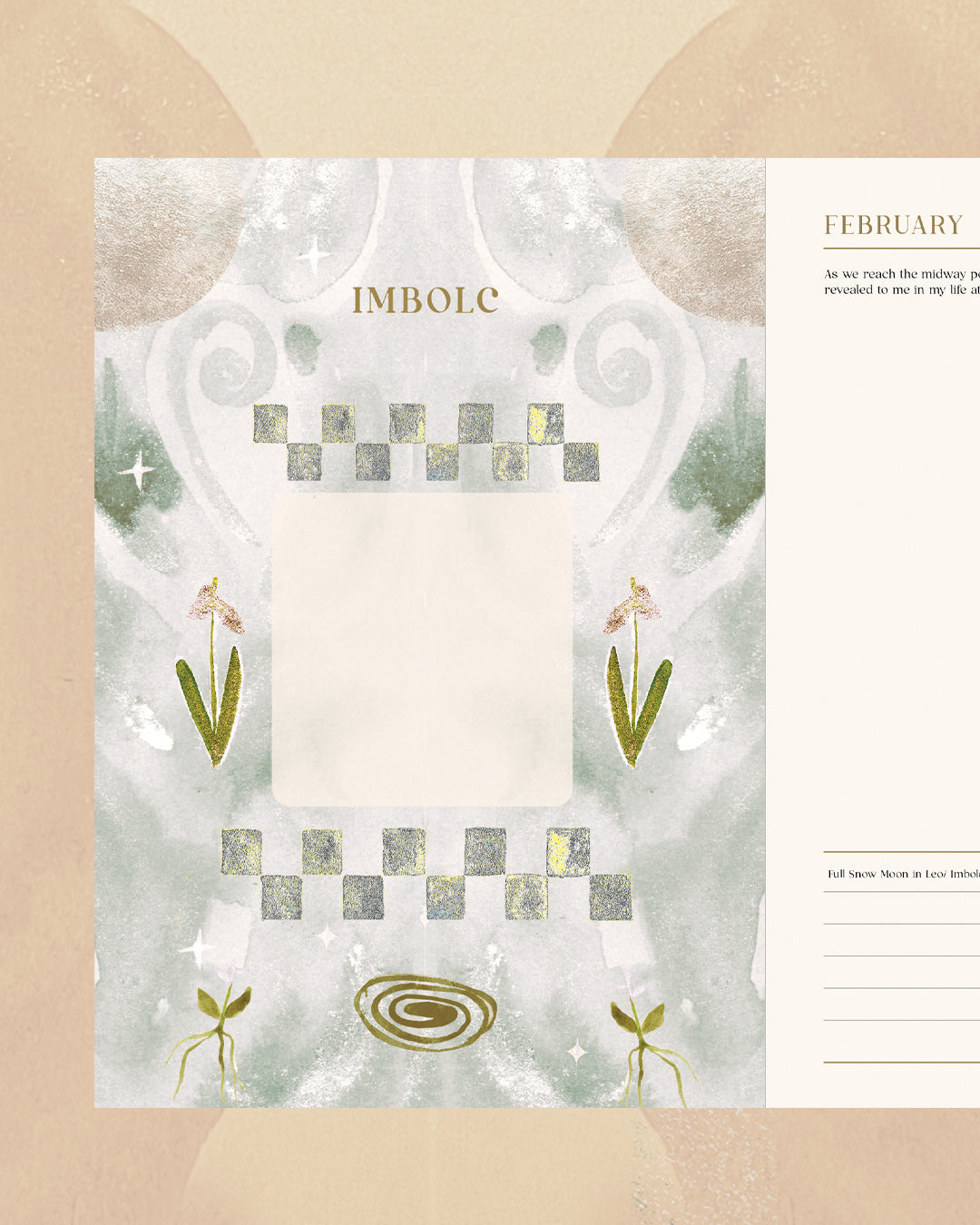 Diary page imbolc